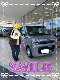 ご納車おめでとうございます！！【ワゴンRスマイル】